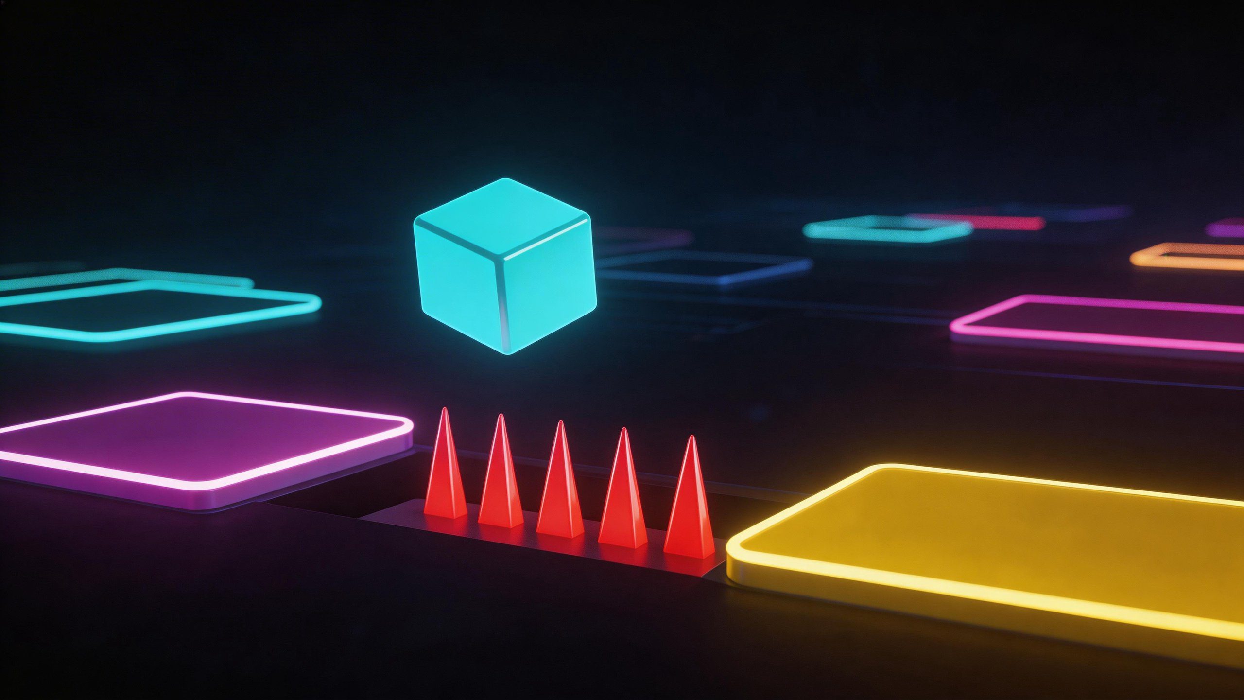 Geometry Lite gameplay